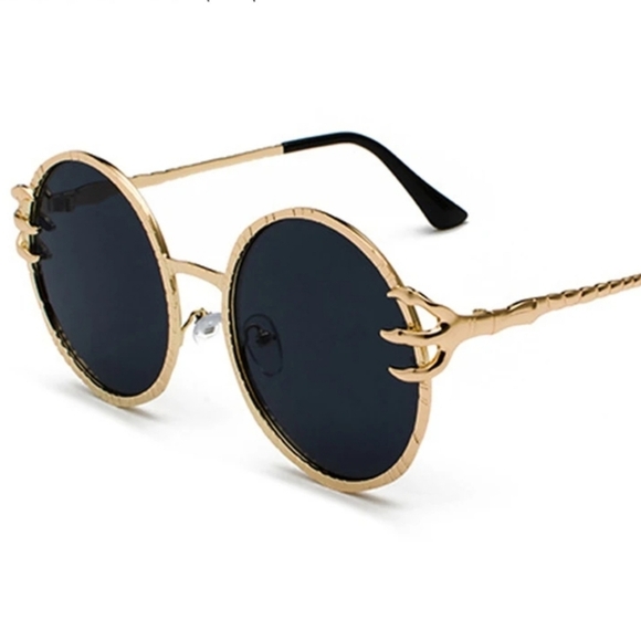Accessories - Gothic Round Claw Goth Sunglasses
